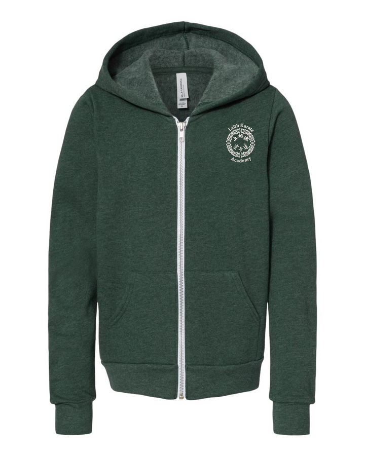 Leith Karate Youth Full Zip Hoodie